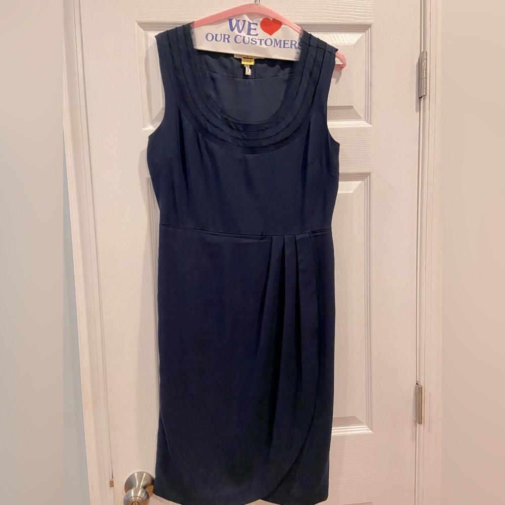 BCBG Max and Cleo Navy Blue Dress